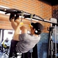 Miniatyrbild 5 av 8: Klättra Pull Up Boll Grepp Halksäkra Handgrepp Styrketränare Tränare för Pull Up Kettlebells Fitness