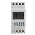 Miniatyrbilde 1 av 8: TM624 Digital Timer Strømbryter Timer 40-Gruppe Tidstyrt Ringer DIN Skinnemontering 220V