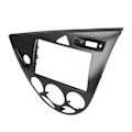 Miniatyrbillede 8 af 8: 2DIN Lyd CD DVD Panel Instrumentbræt Dekoration Plug and Play Udskiftning til Focus 1998‑2006 Sort