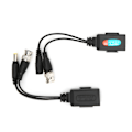 Miniatyrbilde 6 av 8: 8MP HD Videobalun Koaksial Passiv for AHd CVi TVi CVBS TwistedPair Transceiver