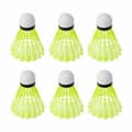 st slitstarka badmintonbollar i plast, nylon, lätta träningsbollar, badminton shuttlecocks 0.3