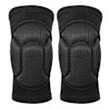 Miniatyrbilde 1 av 8: Tykke Svampe Knebeskytter Sport Putestøtte Erme Crashproof for Keeper Dansing (M, Svart)
