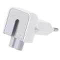 Miniatyrbild 3 av 5: Reseadapter kompatibel med Apple MacBook EU-uttag Vit white