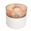 Miniatyrbillede 7 af 8: Aroma Lampe Luftfugtighedsmåler Farverig Komfortabel Multifunktionel Krystalsalt Lys Diffuser DC5V 200ML til Hjem Hvid
