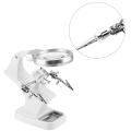 Miniatyrbild 5 av 8: Multifunktionell Svets LED-förstoringsglas Förstoringsglas Lödning 360°Rotation Reparationsverktyg