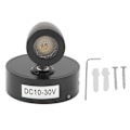 Miniatyrbillede 1 af 8: Læselampe til autocamper LED indendørs sengelampe Båd Yacht 3 Justerbar lysfarve Touch Lampe DC10 til 30V Sort