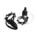 Miniatyrbilde 1 av 8: Silikonbeskyttende deksel kompatibelt for Oculus Quest 2 VR Touch Controller håndtak grep etui silikon full beskyttende hylse