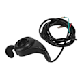 Miniatyrbillede 2 af 8: Tommelfingergashastighedsregulator 24V 36V 48V 60V 72V til elcykler scootere 7/8in styr