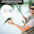 Miniatyrbilde 8 av 8: 7 stk Mini Fiskeformet Hard Lure Bait med Kroker Fiskeutstyr