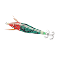 Miniatyrbilde 1 av 8: Fiskesquid Jiggs Agnsquid Jigg Kroken Hard Fiskeagn Med Lysende Effekt For Havbåt Elv Dam Fiske Rød Hode Mørkegrønn Kropp