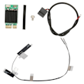 Miniatyrbillede 1 af 8: Trådløst Kort 1200Mbps 2.4G 5G Dobbelt Bånd PCIE Gigabit Netværkskort Desktop Indbygget Trådløst Netværkskort