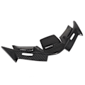 Miniatyrbillede 7 af 8: Motorcykel Forlygte Spoiler ABS Slidstærk Aerodynamisk Spoiler Ving Tilbehør til YZF R15 V4 2022 og Nyere Kulfiber Stil
