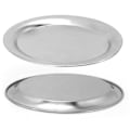 Miniatyrbilde 8 av 8: Multifunksjonell liten oval serveringsfat i rustfritt stål til kjøkkenbruk