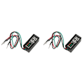 Miniatyrbillede 4 af 8: 12V 240W DOP-3X blinklysrelæ Bærbar kompakt struktur Passer til LED-bilmotorcykel