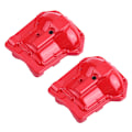 Pikkukuva 5 / 8: Metal Axle Housing Cover Traxxas TRX4 1/10 RC Crawler -autolle (Etu- ja Takakardaanit) (Punainen)