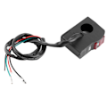 Miniatyrbillede 2 af 8: 5V 2A motorcykel forlygte sluk-knap med USB-oplader til 0,9 tommer styr vandtæt