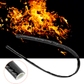 Miniatyrbillede 6 af 8: 1 m sort varmebeskyttelseshylster Fire Braid Flame Heat Shield 16 mm ID 1,5 cm Passer til AN10 brændstofslange
