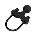 Miniatyrbillede 2 af 8: 1in Styr U Bolt Base Kugle Styrbeslag Base til Motorcykler Cykler El-scooter 13 til 36 mm Styrskinne