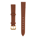 Miniatyrbillede 1 af 8: Unisex Universal Spændeur Rem i PU Læder til Uret - Brun 14mm / 0.55in