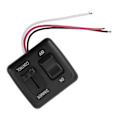 Miniatyrbild 7 av 8: 12V DC-vippströmbrytare med hög sidodimmerkontroll för LED Halogen Glödlampa RV Car Truck Strip