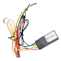 Miniatyrbilde 2 av 8: 2,4GHZ trådløs startsperre Lydalarm Antikapringsmotorlås for 24V billastebilbussbobil