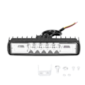Miniatyrbillede 1 af 8: 48W LED arbejdslygtebar Dobbeltfarvet sidelys Universal til bilmotorcykler Offroad