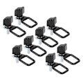 Miniatyrbilde 6 av 8: Hard Top Hurtigfjerning Festesett Tommelskrue Mutter TieDown DRing Passer for Jeep M10 M8