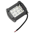 Miniatyrbillede 3 af 8: 4in 12LED Pod Light 36W Firkantet Flood Arbejdslys 6000K Off Road Lys Universal til biler