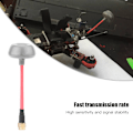 Miniatyrbillede 6 af 8: 5.8G RHCP FPV Svampeformet TX/RX Antenne RC Drone Tilbehør (RP-SMA Han)