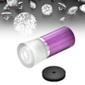 Miniatyrbillede 5 af 8: Hearts & Arrows Gems Diamant Slibnings Loupe 10X Forstørrelsesglas Smykke Visning (Lilla)