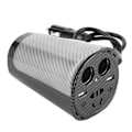 Miniatyrbillede 4 af 8: Bil-inverter 12V til 220V LED Power Converter Cup Kulfibertype Modificeret sinusbølge autoplader med 220V/10A stik