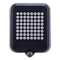 Miniatyrbilde 2 av 7: Sykkel baklykt LED-blinklys Full Intelligent Sensing Autobrems USB Oppladbare utendørs rekvisita Svart