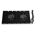 Miniatyrbild 3 av 8: GPU Bakplåtskylare Aluminiumlegering Snabb Kylfläns 4 Pin Bakplans Minneskylare för RTX3090 3080 3070