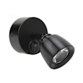 Miniatyrbilde 4 av 8: Leselys DC12V til 24V Høy Lysstyrke Varmt Hvitt Lys LED RV Sengelampe for lastebiler Campere Tilhengere Skip Yachter Svart
