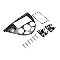 Miniatyrbillede 5 af 8: 2DIN Lyd CD DVD Panel Instrumentbræt Dekoration Plug and Play Udskiftning til Focus 1998‑2006 Sort