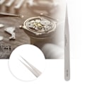 Miniatyrbillede 6 af 8: Rustfrit Stål Antimagnetisk Syrebestandig Pincet Høj Hårdhed Urreparation Værktøj (#3)