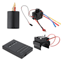 Pikkukuva 2 / 8: 3650 3900KV Harjaton Moottori 60A ESC+Ohjelmointi Kortti Jäähdytyselementti Sarja 1/10RC Autolle
