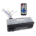 Pikkukuva 8 / 8: Auton Bluetooth-soitin Single Din 12V/24V MP3-soitin FM-radiovastaanotin säädettävällä taustavalolla