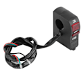 Miniatyrbillede 4 af 8: 5V 2A motorcykel forlygte sluk-knap med USB-oplader til 0,9 tommer styr vandtæt