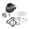 Miniatyrbillede 2 af 8: Motorcylindersæt Metallegering stempelpakningssæt Erstatning for Kymco Agility 150 4-takt