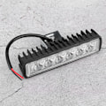 Miniatyrbillede 6 af 8: 6LED 18W Super Lys Bilkørsel Arbejde Spot Lampe Flood Beam Light til SUV Motorcykel Båd