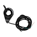 Miniatyrbillede 8 af 8: Tommelfingergashastighedsregulator 24V 36V 48V 60V 72V til elcykler scootere 7/8in styr