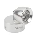 Miniatyrbillede 3 af 8: Læselampe DC12V til 24V Høj Lysstyrke Varmt Hvidt Lys LED RV Sengelampe til Lastbiler Campere Trailere Skibe Yachts Sølv