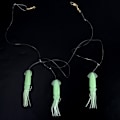 Miniatyrbilde 2 av 8: Myk Fisk Kunstig Bionisk Blekksprut Agnsoft Bait Fisketilbehør (grønn lysende 10 cm)
