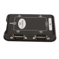 Pikkukuva 7 / 8: USB-sarjaporttisovitin 4 RS232-porttia COM-varausominaisuus DB9 Kompakti USB-RS232-sovitin Windows 10 8 7:lle