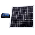 Miniatyrbillede 7 af 8: 30W Solpanel Kit med Dobbelt USB DC Udgang Solceller 100A Controller til Bilbatteri Båd