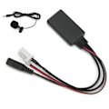 Miniatyrbild 7 av 8: Bluetooth Audio AUX-ingångsadapter Mikrofon Handsfree kabelanslutning passar för Suzuki Swift/Vitra/Jimni