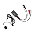 Pikkukuva 5 / 8: Auton Bluetooth AUX langaton adapteri 2 RCA -äänitulolla handsfree-mikrofonilla Kenwoodille