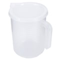 Miniatyrbild 1 av 8: Mätkoppar i Transparent Plast - 500ml/1000ml - Köksbaktillbehör med Lock