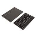 Miniatyrbilde 8 av 8: Tastaturveske i lærsett Bærbar slank trådløs tastaturveske med tastatur for nettbrett bærbare datamaskiner stasjonær PC